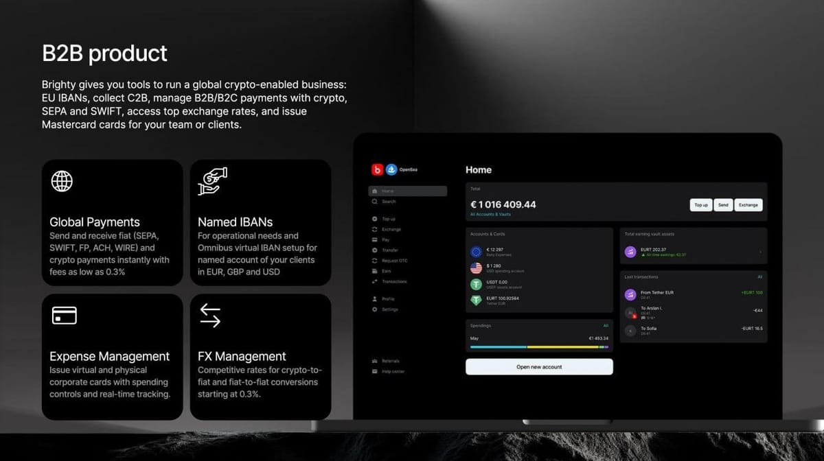 😎 Brighty Financial Platform – Consolidate Your Financial Transactions