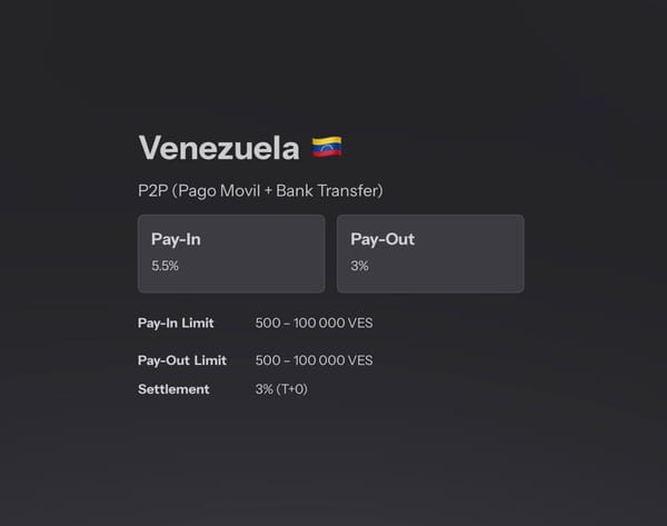 🇻🇪 Offer for P2P in Venezuela
